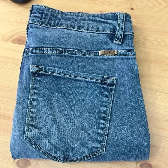 Kancan Ollie Jeans Sz 9/28 High Rise Ankle Skinny Buttonfly Raw Edge Hem KC8568D - Picture 11 of 14